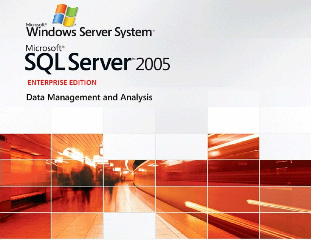 Как установить sql server 2005 на windows 10