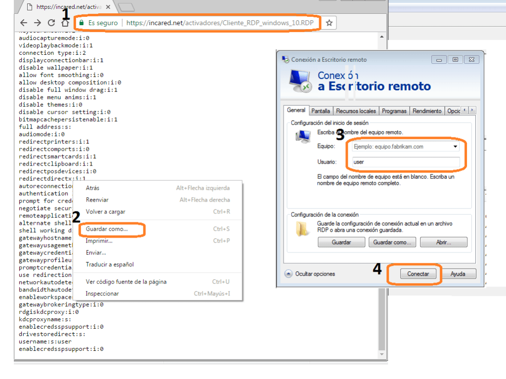 escritorio remoto por internet